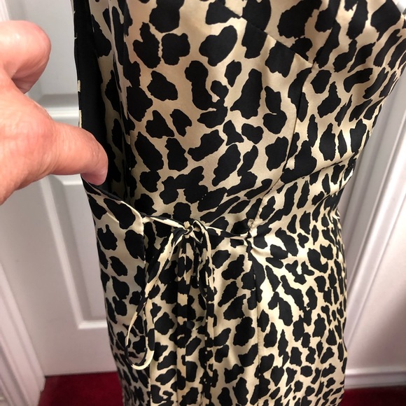 Laundry by Shelli Segal Silk Halter Wrap Dress - Picture 5 of 8